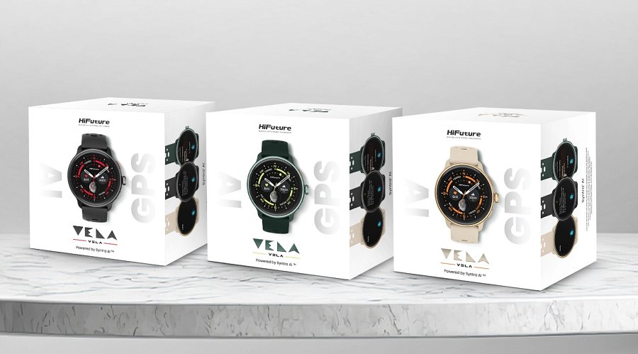 Smartwatch HiFuture Vela w różnych wariantach kolorystycznych 